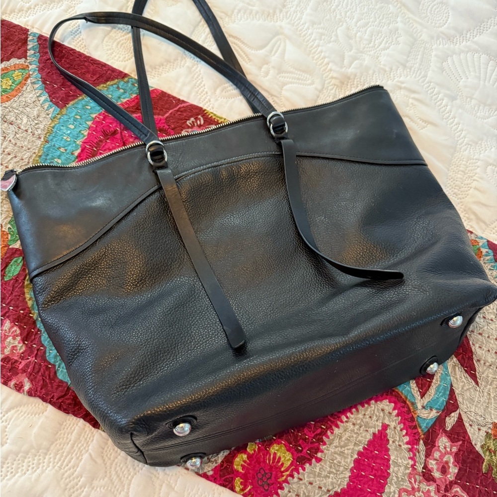 Rebecca Minkoff Black Structured Tote with Timeless Design - Picture 10 of 16